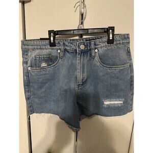 BlankNYC Shorts Womens Size 30 The Barrow Vintage High Rise Distressed Shorts